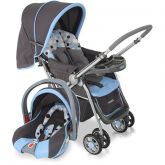 Carrinho Travel System Reverse Azul - Cosco